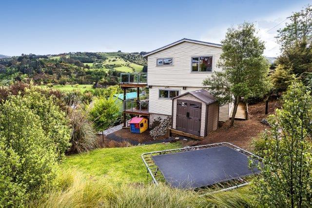 ダニーデン Sleep On The Steepest Street In The World! Bed & Breakfast エクステリア 写真